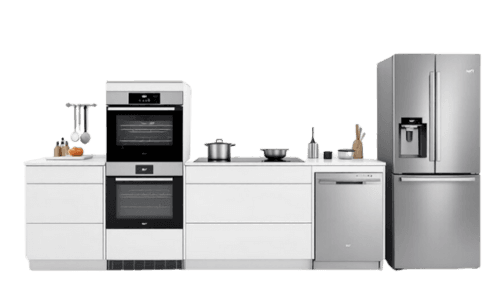 cocina, lavavajillas y refrigeradoras